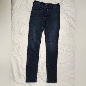 Women’s Dark Blue Stretch Skinny Jeans